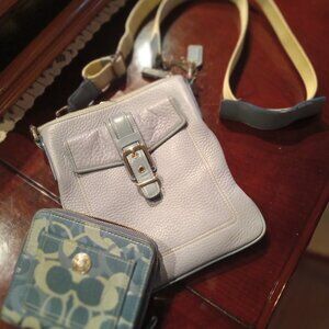 Coach crossbody with wallet